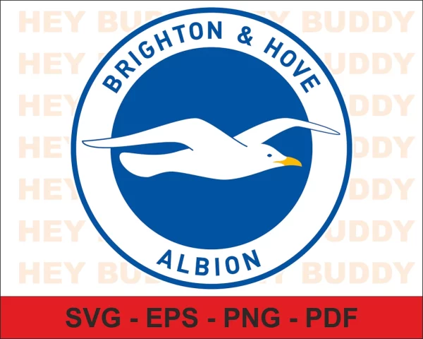 Brighton And Hove Albion Logo - Layered SVG - Image 2