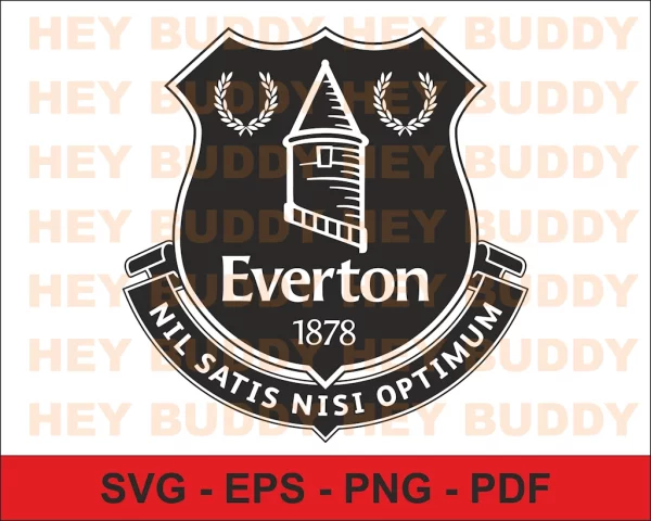 Everton Vector Mono Logo version 2