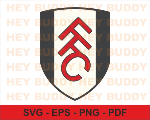 Fulham FC Colour vector logo