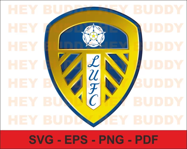 Leeds United Detailed Vector logo