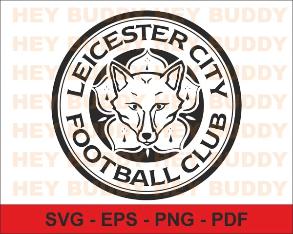Leicester City Mono SVG Vector Logo