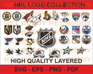 NHL vector logos