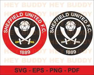 Sheffield United SVG layered vector image