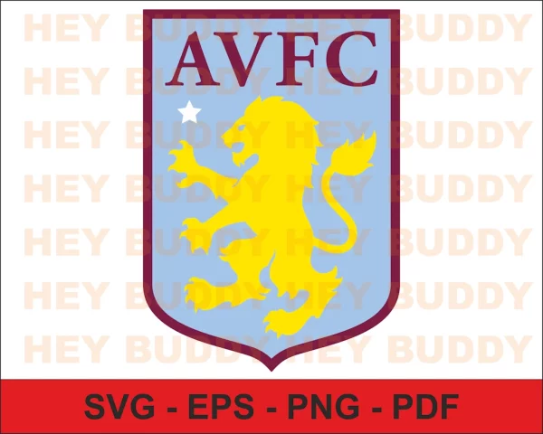 Aston Villa FC colour vector logo