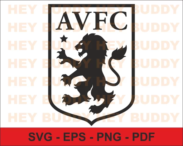 Aston Villa FC mono vector logo
